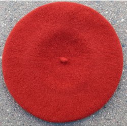 Kopka Uld Beret  UHB16 chili / rust
