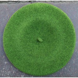 Kopka Uld Beret  UHB48 erbse / gr�n