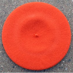 Kopka Uld Beret  UHB22 henna