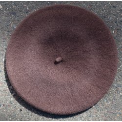 Kopka Uld Beret  UHB8 schlamm / grbrun