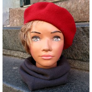 Kopka Uld Beret  UHB27 tizian r�d