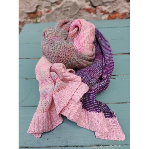 Eribe uld/kid mohair trklde foxglove