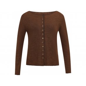 Jalfe cardigan 11873 /553 gylden brun melange