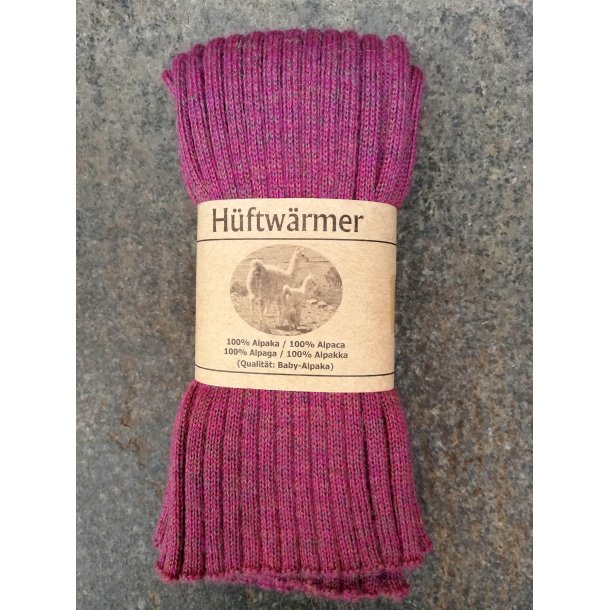 Hoftevarmer rd lilla melange HODC55