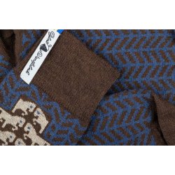 Ojbro Gotland Brown uldsokker