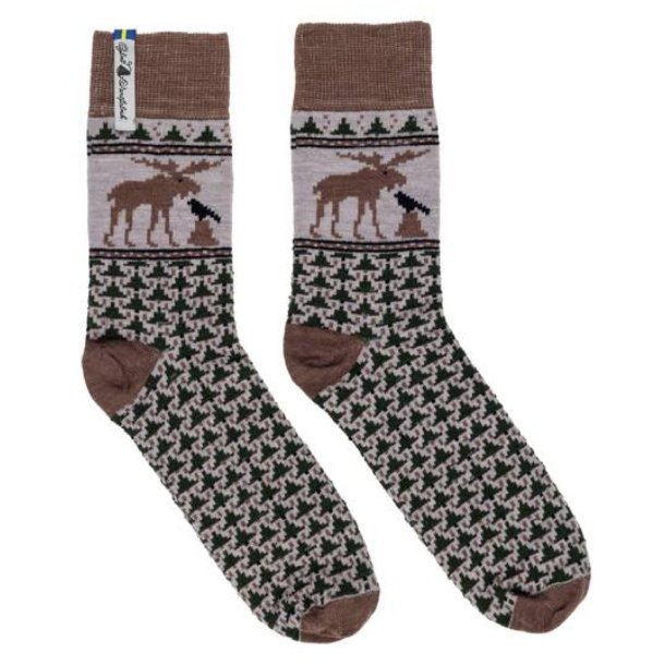 Ojbro skogen uldsokker