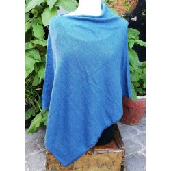 Gorridsen Poncho Eos fantasy blue