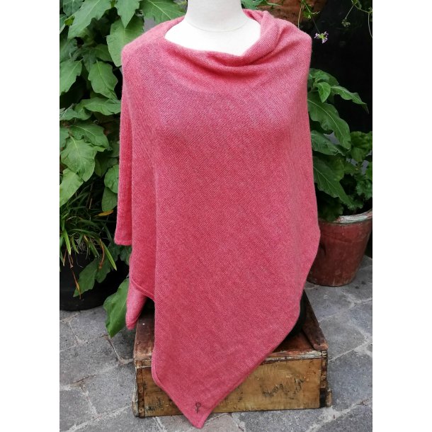 Gorridsen Poncho Eos coral rose