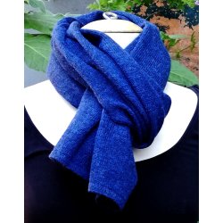 Gorridsen Poncho Eos indigo blue