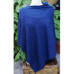Gorridsen Poncho Eos indigo blue