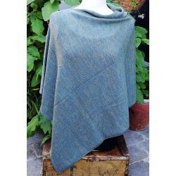 Gorridsen Poncho Eos marble green